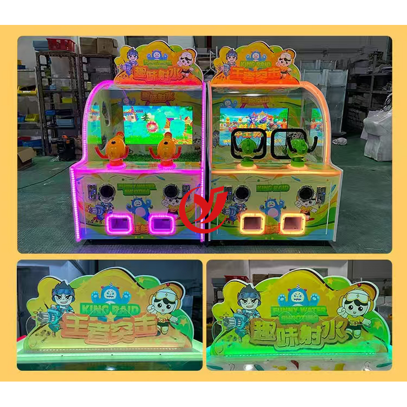 Arcade Game Machine Factory - OEM 32 Inch Kids Water Shooting Lottery Gachapon