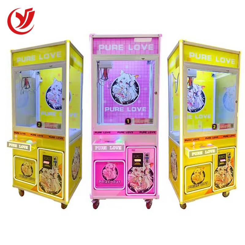 Claw Machine Factory - Bulk Wholesale Low Price Yellow pink Best Selling Customizable