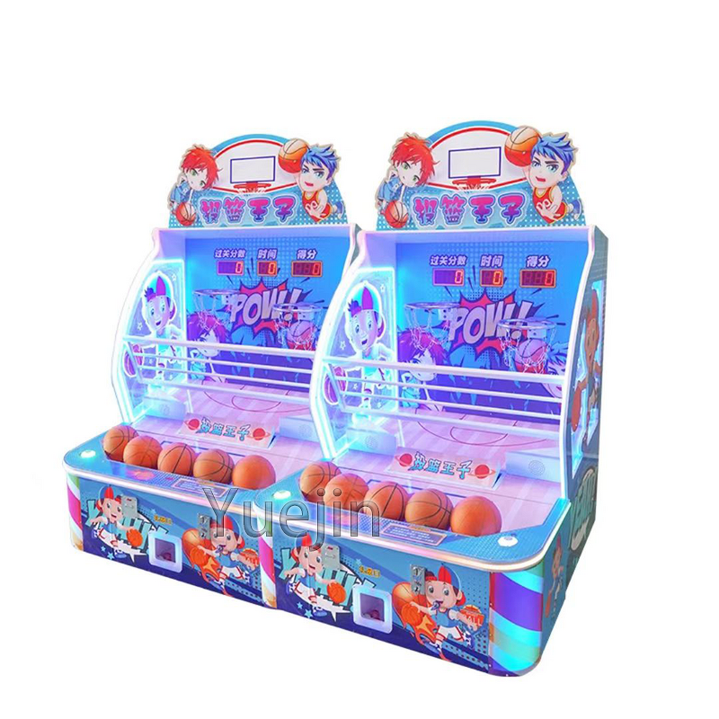 Basketball Game Factory - OEM 2 Players Commercial Arcade Hooping Street Coin Pusher