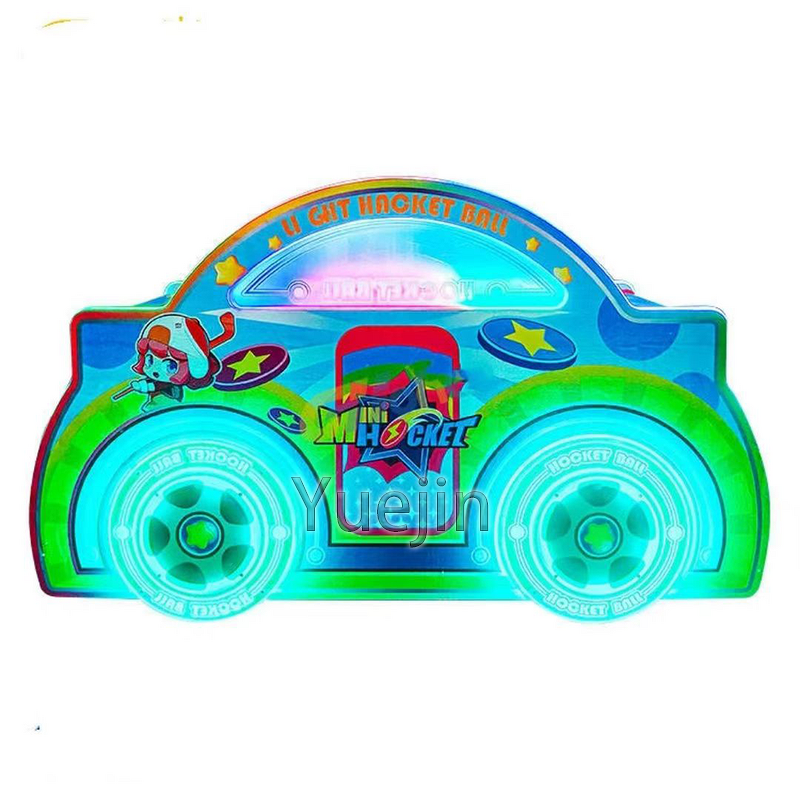 Air Hockey Machine Factory - OEM Coin-Operated Mini Metal Table with Wooden Style