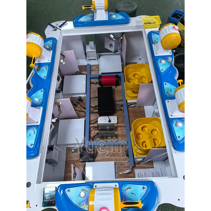Fishing Simulator Factory - OEM Commercial 6-Person Electric Coin-Operated Video Arcade