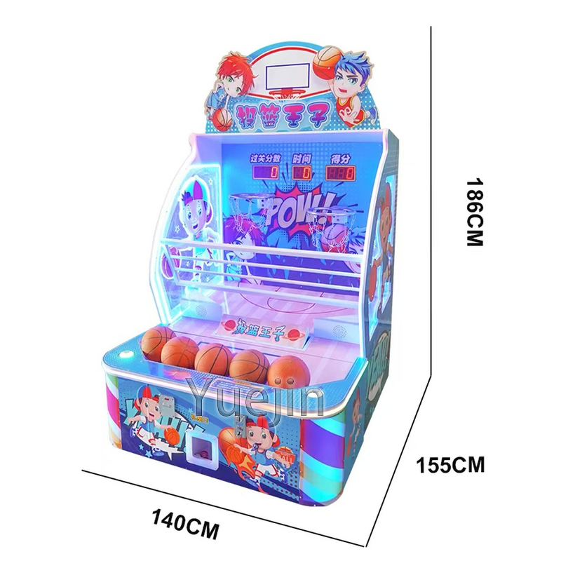 Basketball Game Factory - OEM 2 Players Commercial Arcade Hooping Street Coin Pusher