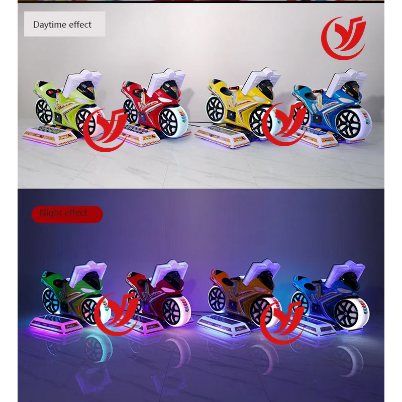 Motorcycle Arcade Game Factory - OEM Children's Mini Fairground Ride Carousel Sale