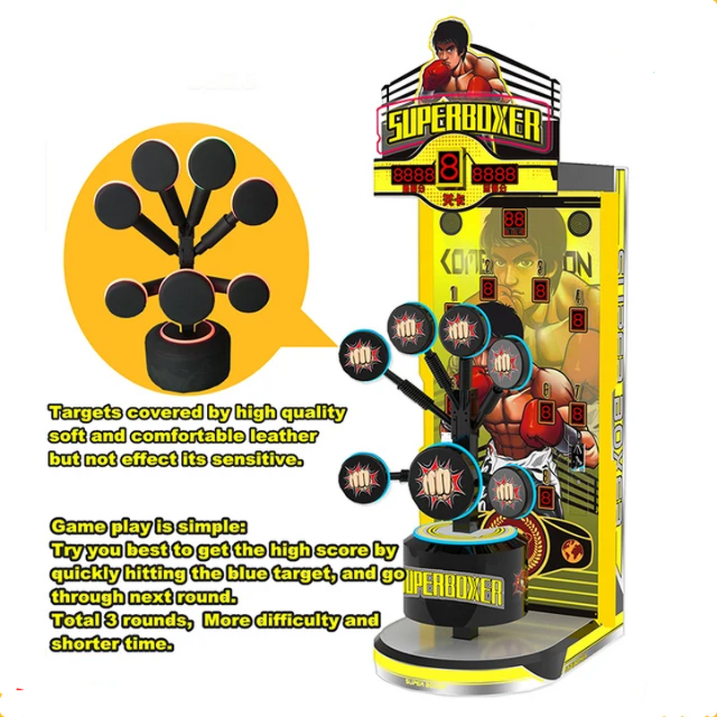 Boxing Game Machine Factory - OEM Indoor Sports Coin-operated Electronic Simulator