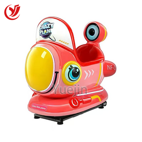 Swing Machine Factory - OEM Hot Sale Crazy Plane Kids Coin Operated with Game Screen
