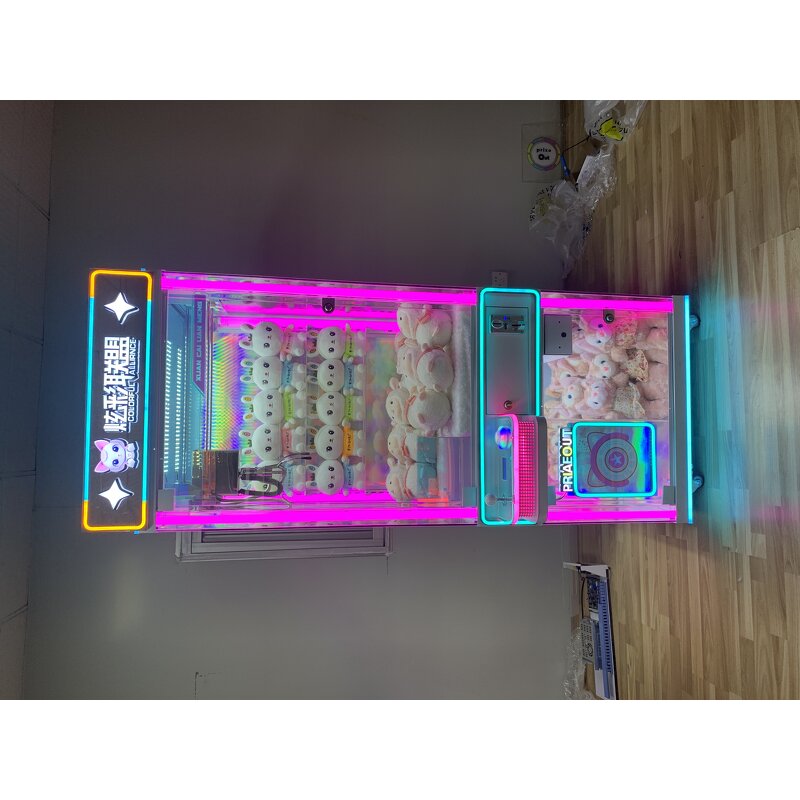 Claw Machine Factory - OEM 2024 New Products Wholesale Neon Fully Transparent Commercial