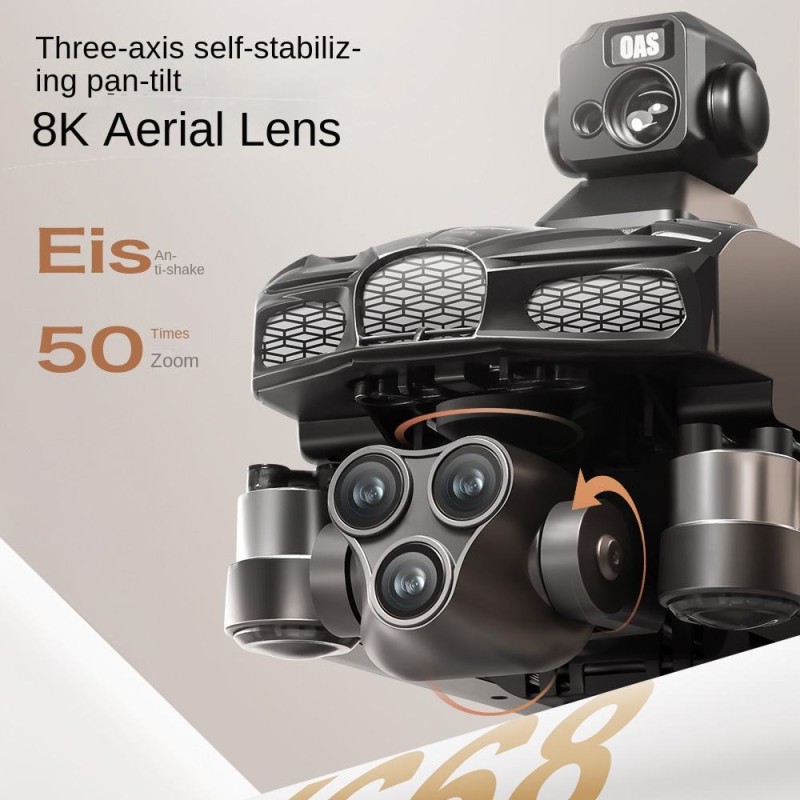 UAV Gimbal Supplier - OEM Hot Selling V668 Three-Axis GPS Folding