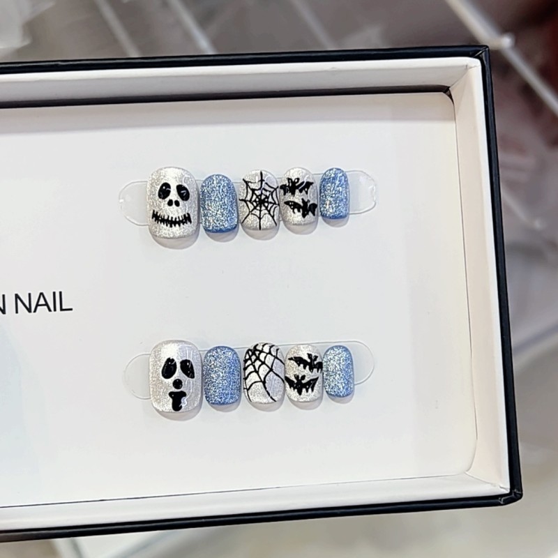 Phototherapy Nail Art Supplier - OEM Nai Zi Handmade Autumn New Ghost Cat Eye