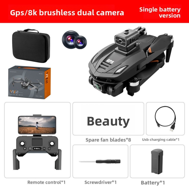 8-Axis Drone Supplier - OEM V168 GPS Return HD Photography Commercial