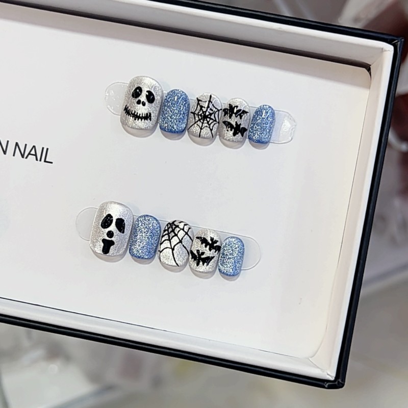Phototherapy Nail Art Supplier - OEM Nai Zi Handmade Autumn New Ghost Cat Eye
