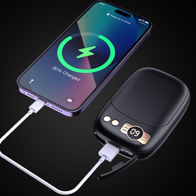 Rechargeable Hand Warmer Manufacturer - Bulk Treasure 2-in-1 5W Output Large Capacity