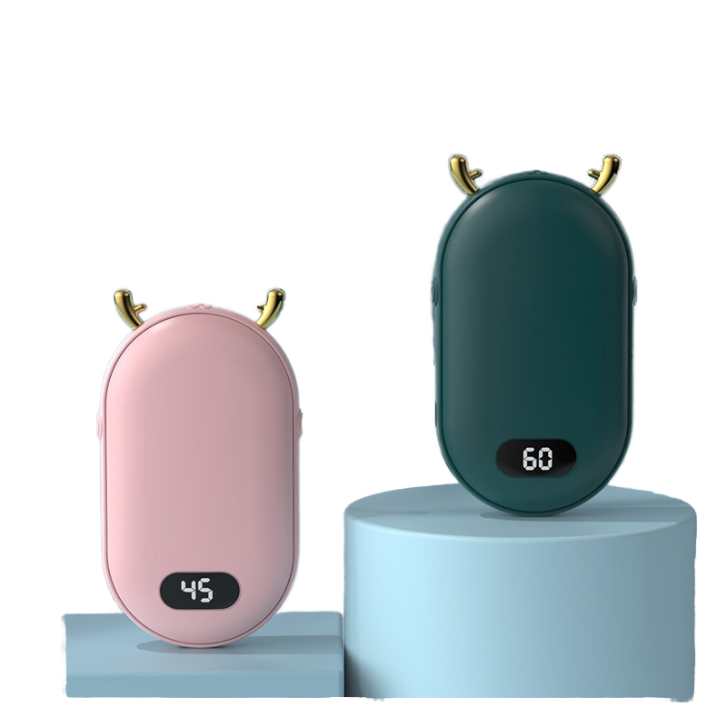 Charging Hand Warmer Manufacturer - Bulk Portable LED Lamp Digital Display Graphene