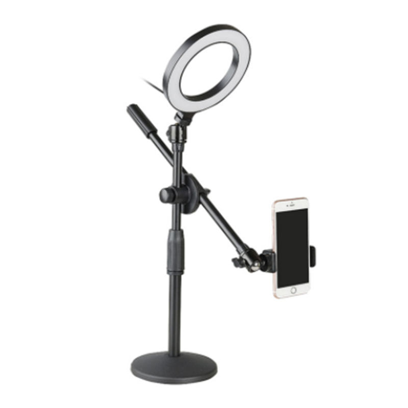 Selfie Ring Light Factory - OEM Custom Phone Holder Round Base Overhead Shoot