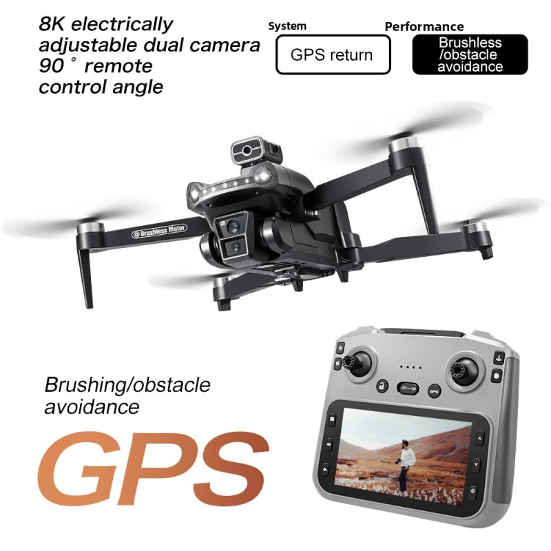 Brushless Drone Factory - OEM V198Max GPS Return HD Photography