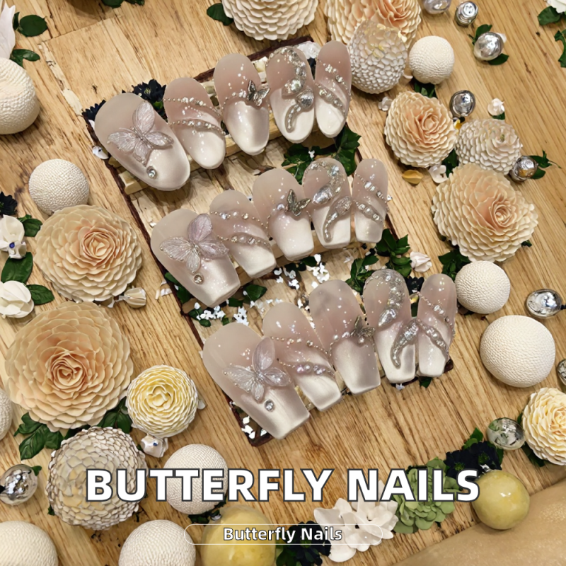 False Nail Manufacturer - Bulk Women's Summer Cute 3D Lemon Printed Waterproof