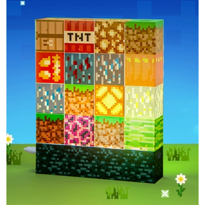 Diy Building Block Light Supplier - OEM New Creative My World Splicing Magnetic