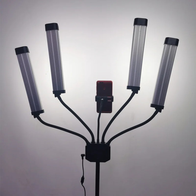 LED Fill Light Supplier - OEM Professional Four Arm Selfie Beauty Enhancing