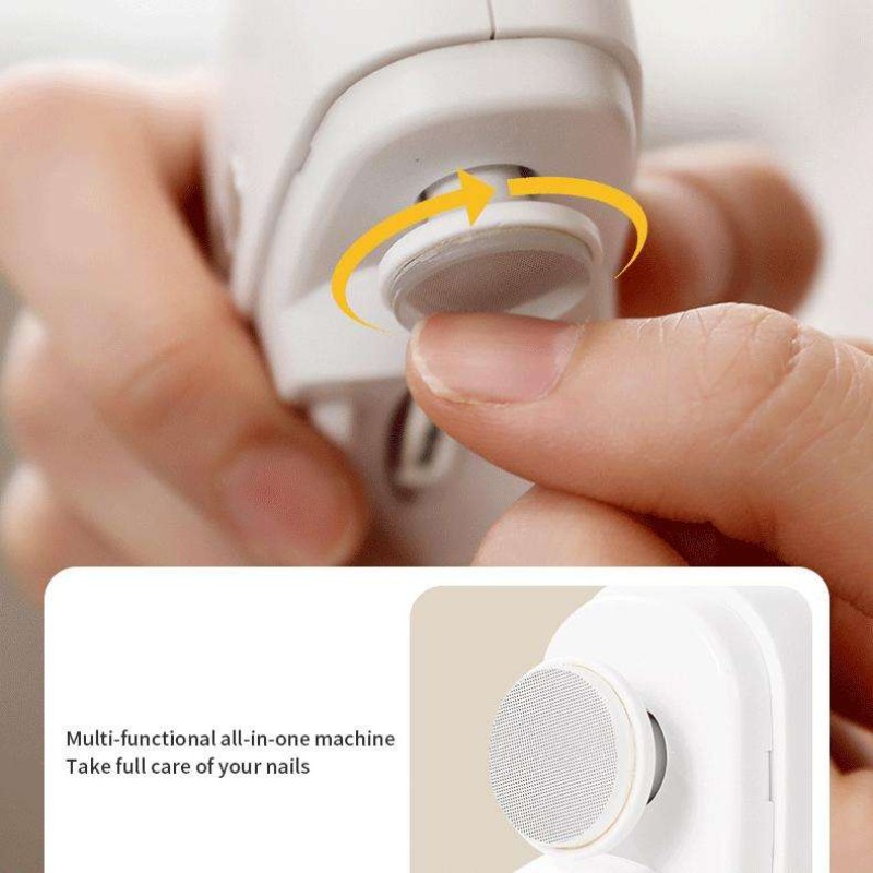 Automatic Nail Clipper Supplier - OEM Factory Price 3-in-1 Electric Polishing