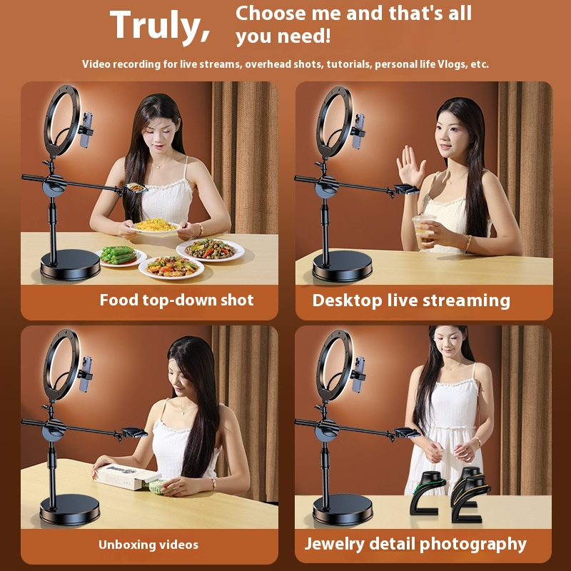 Desktop Phone Holder Manufacturer - Bulk Dual-Position Extendable Overhead Shooting