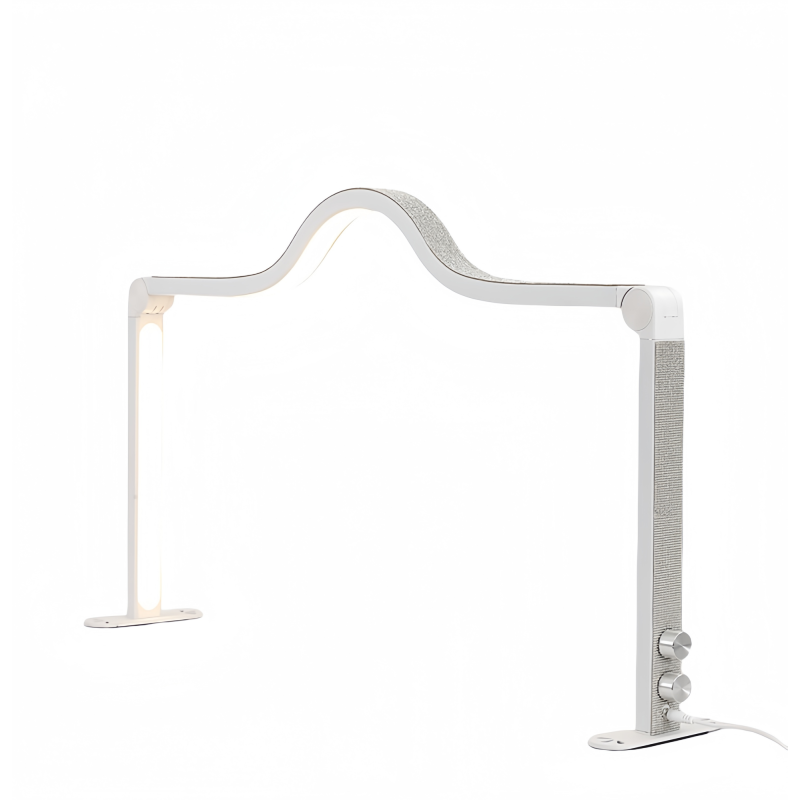 Nail Table Lamp Supplier - OEM 2025 Adjustable Brightness 45W Gold Square