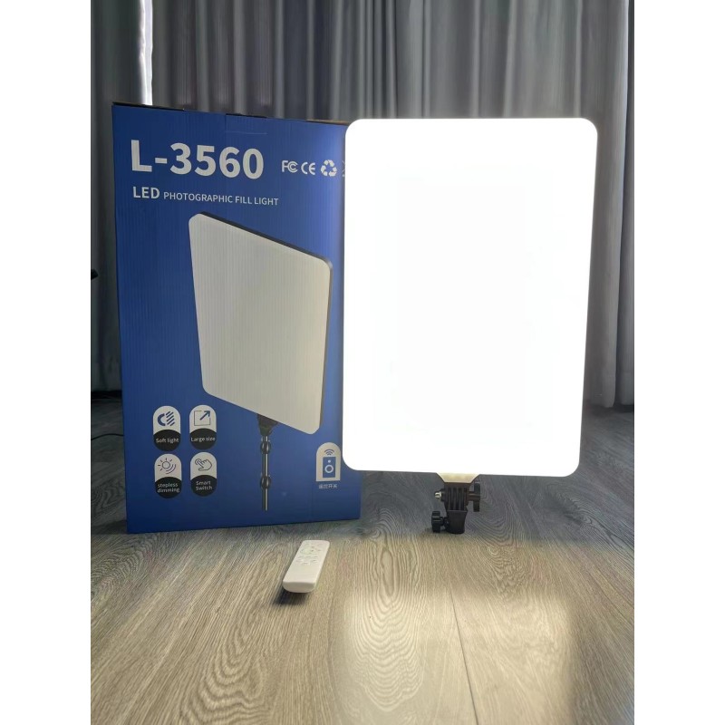 Studio Flash Panel Supplier - OEM L-3560 24inch Live Streaming Strobe Light