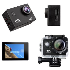 Action Camera Supplier - OEM Best New 2 Inch 4K High Definition Underwater