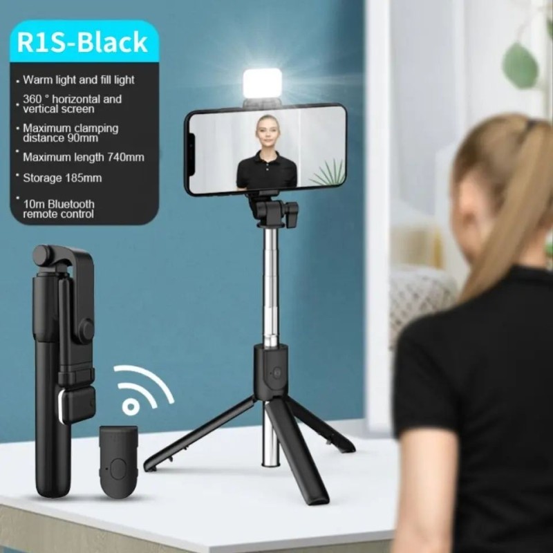 Selfie Stick Factory - OEM 2025 Hot Selling Item Quality R1S Wireless Photography