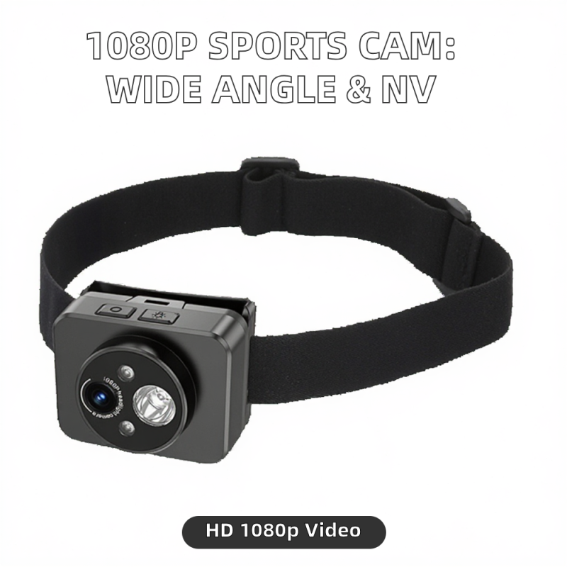 Sports Camera Supplier - OEM 1080P High Resolution 120° Wide Angle Night Vision