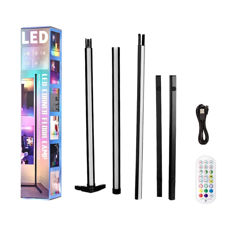 LED Floor Light Supplier - OEM OEM Tripod Corner Stand Dimmable Remote Control