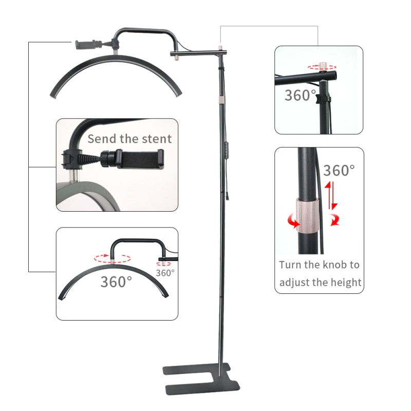 LED Ring Light Factory - OEM HD-M8X Factory Hot Sales Beauty Ceiling 36W-50W