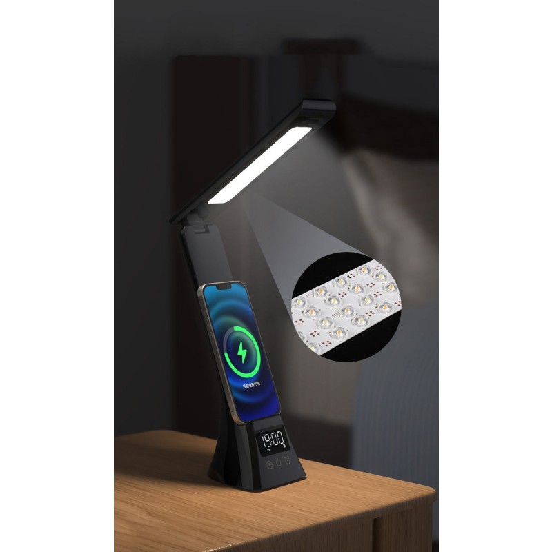 Multifunctional Lamp Factory - OEM 3 in 1 Table Lamp 15w Foldable Magnetic Fast