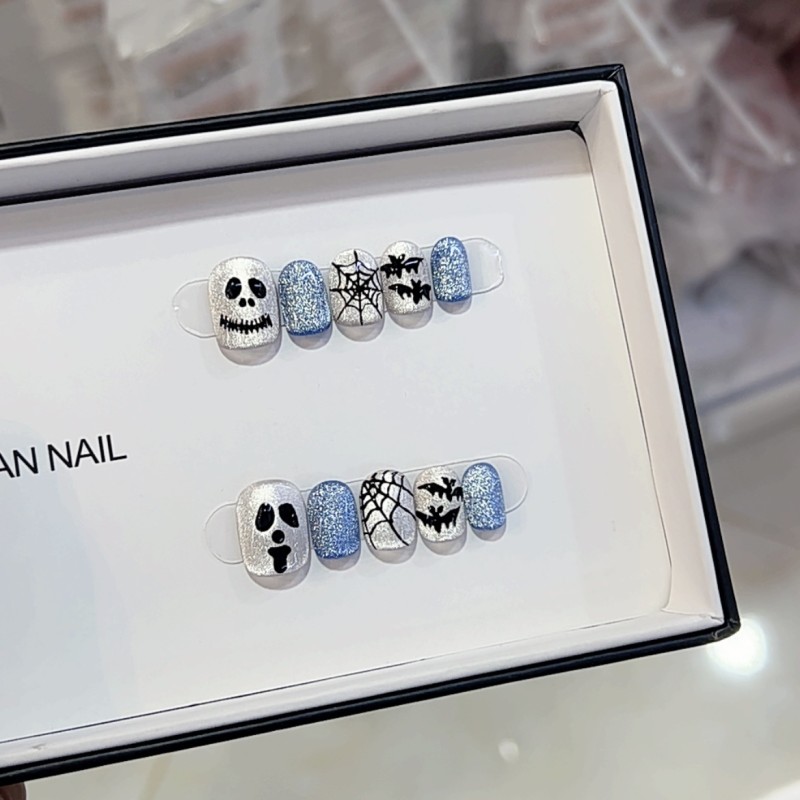 Phototherapy Nail Art Supplier - OEM Nai Zi Handmade Autumn New Ghost Cat Eye