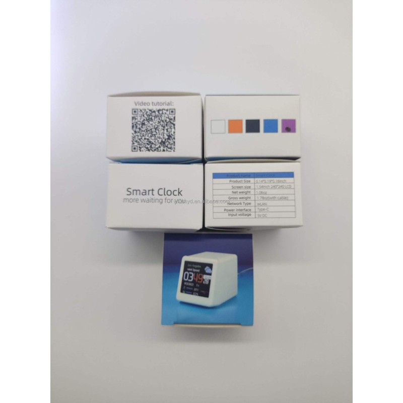 WiFi Desktop Clock Factory - OEM Mini Gadget Time Display Date Screen Direct