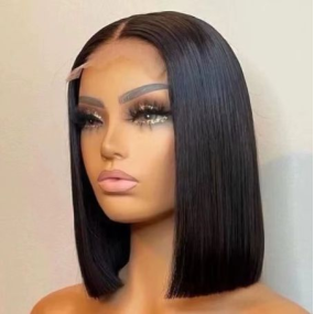 Lace Front Wigs Supplier - OEM 4x4 Closure Transparent HD Brazilian