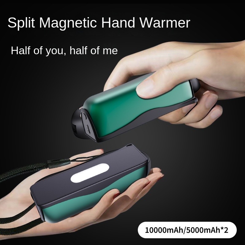 Digital Hand Warmer Supplier - OEM Dual-Sided Heating Digital Display Portable