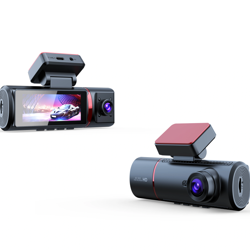 4K Car DVR Supplier - OEM 2025 3 Channel GPS Night Vision 24H Parking