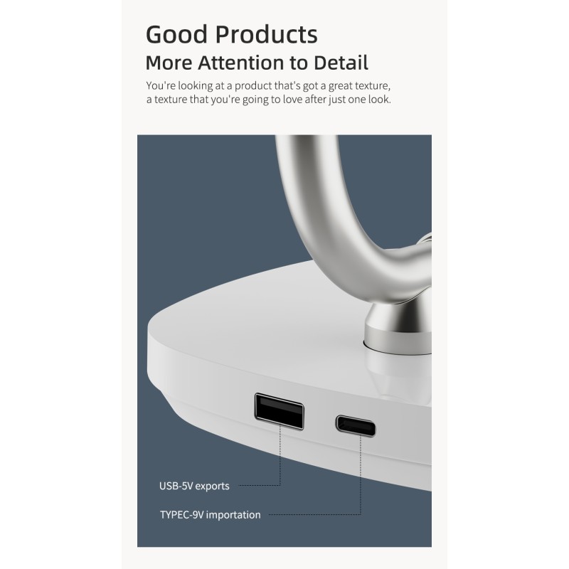 LED Desk Lamp Manufacturer - Bulk 2025 Wireless Charger Flexible Eye Caring