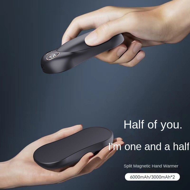 Cross-Border Hand Warmer Manufacturer - Bulk Two-in-One Rechargeable Adjustable