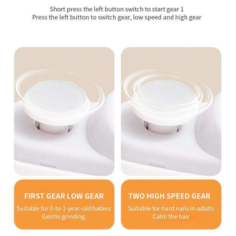 Baby Nail Clipper Manufacturer - Bulk Safety 3-in-1 Automatic Electric Polish