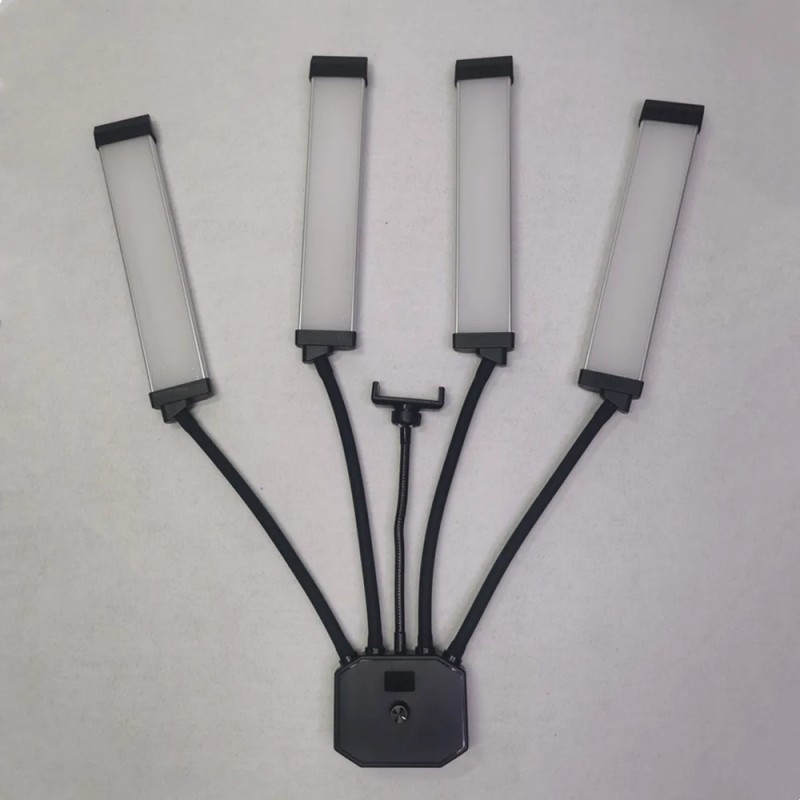 LED Fill Light Supplier - OEM Professional Four Arm Selfie Beauty Enhancing