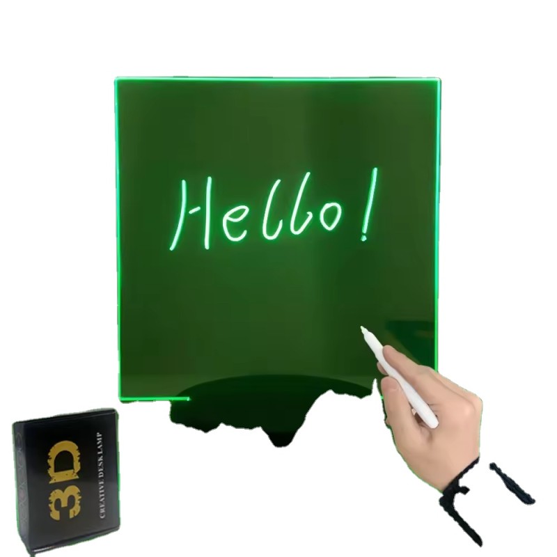 3D Night Light Supplier - OEM RGB 16 Colors Creative Illusion Led Acrylic Usb