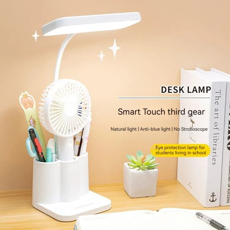 Eyecare Desk Lamp Factory - OEM Multifunctional Touch Rechargeable Plug Bedside