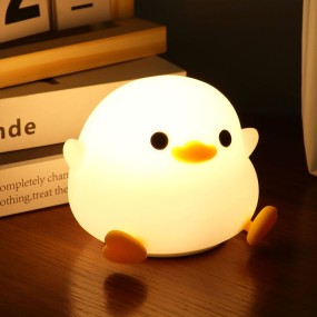 Duck Night Lamp Supplier - OEM Led Cute USB Rechargeable Touch Sensor