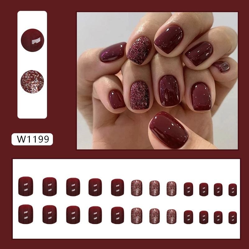 Acrylic Fingernails Supplier - OEM 1450 New Fashion 3D Floral Handmade 10pcs