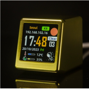 Smart Weather Station Supplier - OEM 2025 Hot Selling MINI Size WIFI Clock