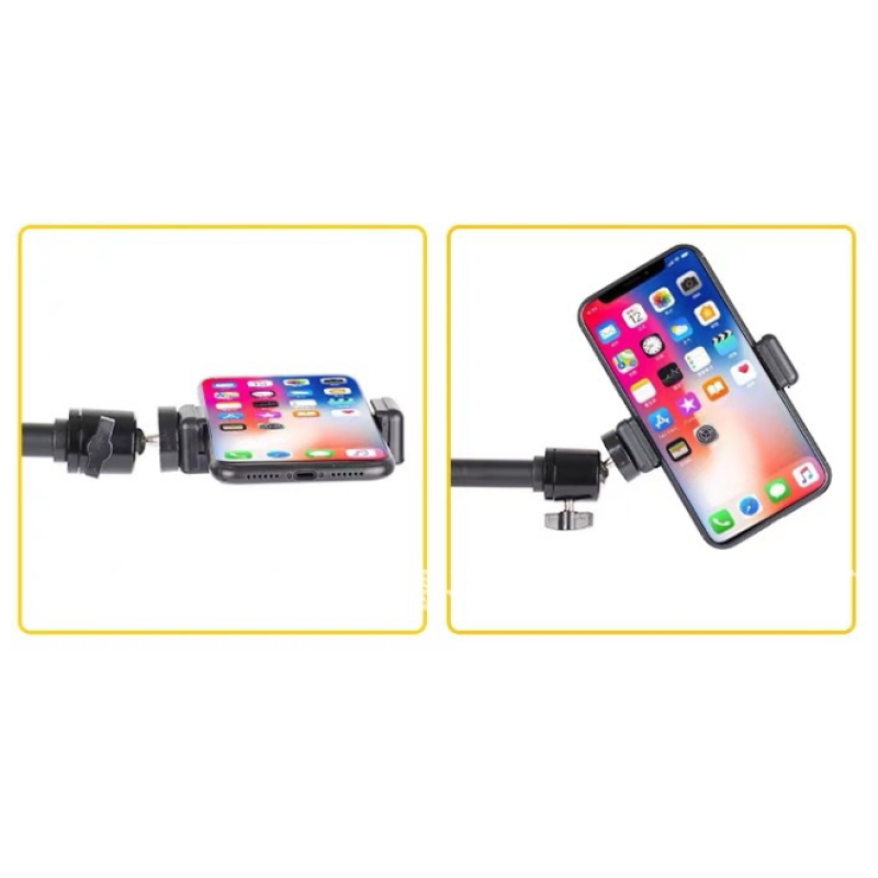 Selfie Ring Light Factory - OEM Custom Phone Holder Round Base Overhead Shoot