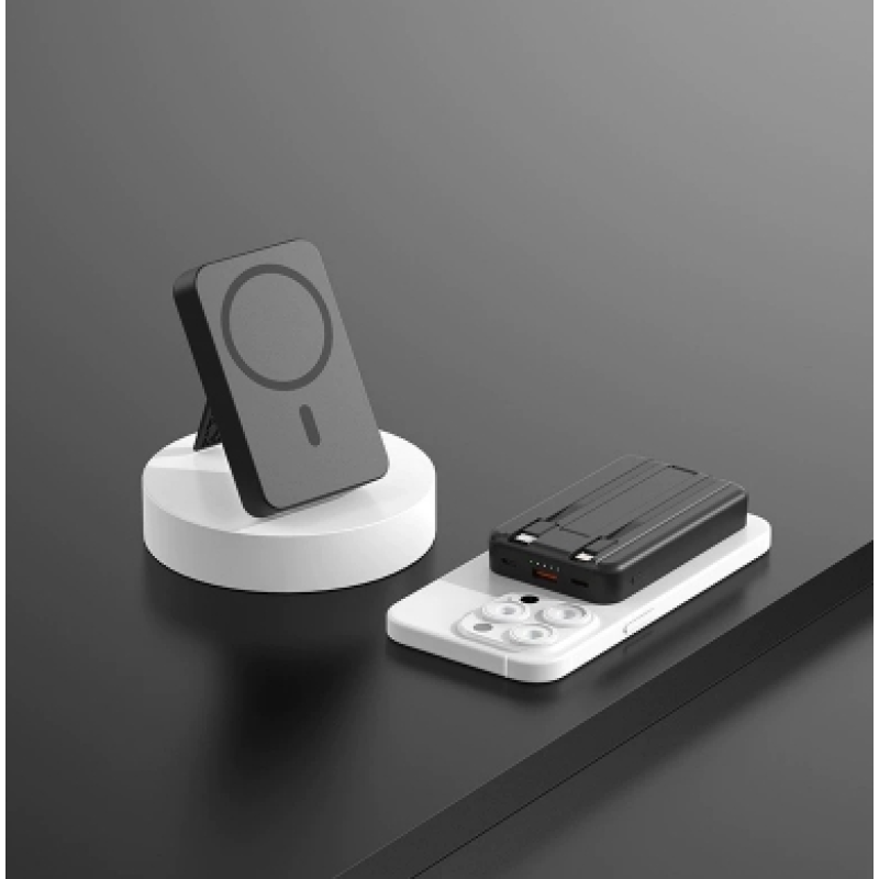 PD Wireless Charger Supplier - OEM BOLOMI Product 20W Mini Li-polymer ABS