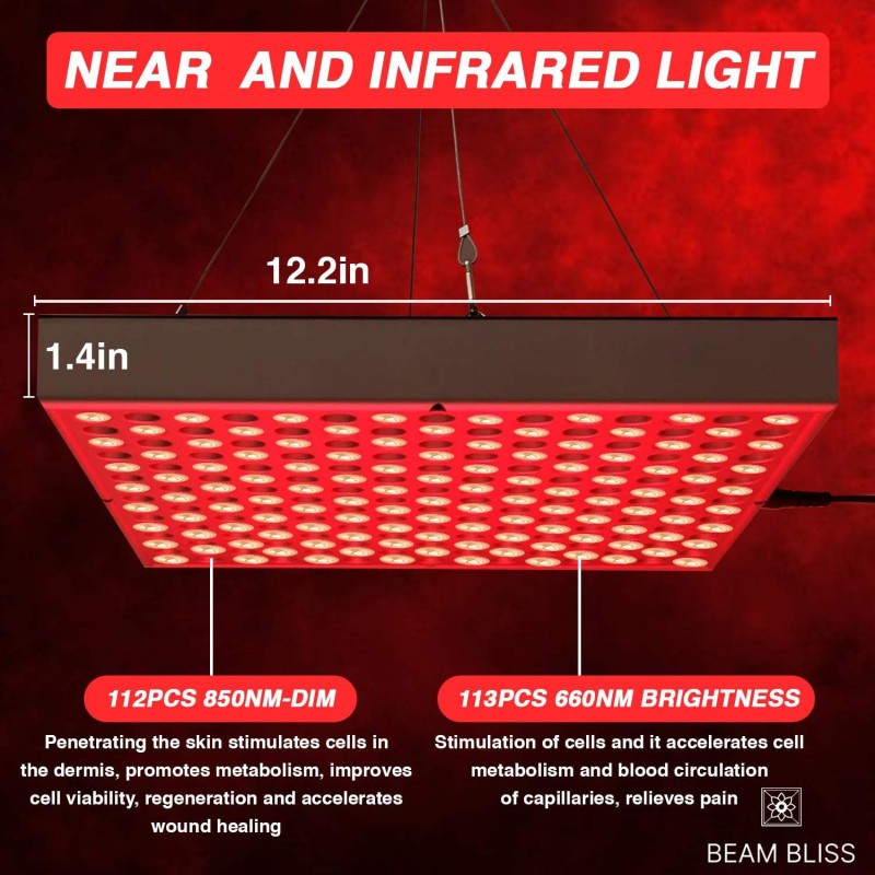 Red Light Therapy Supplier - OEM Tiktok Hot Sale 660nm 850nm 45W LED