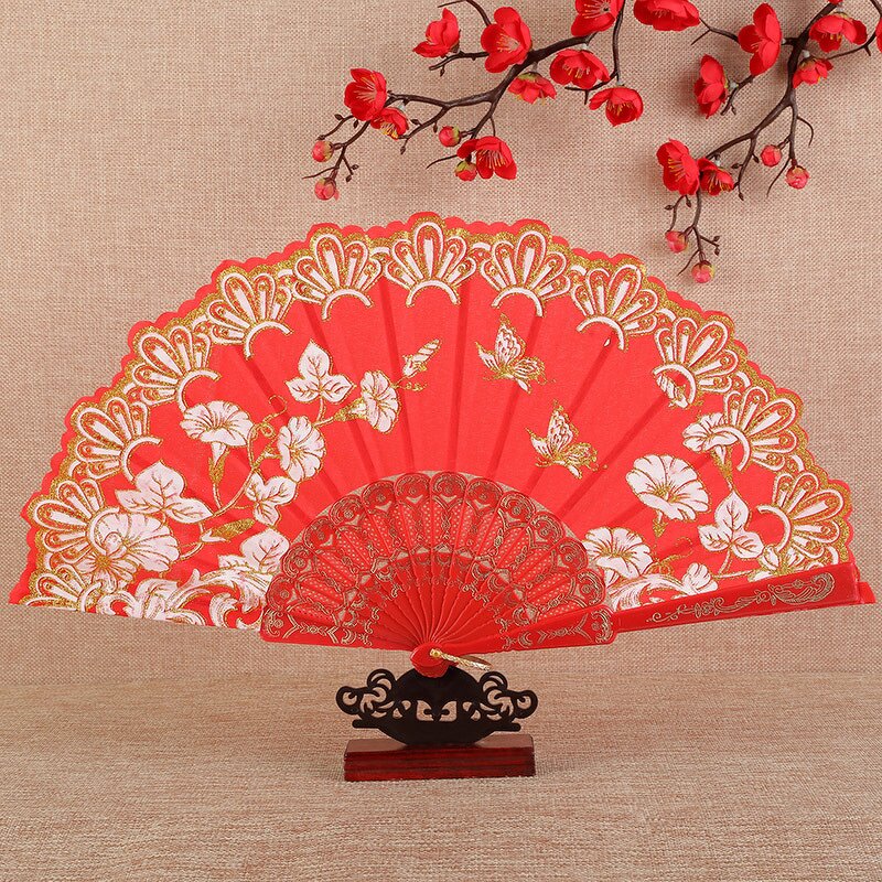 Chinese Fan Dance Fan Supplier - OEM/ODM Xiyan Handmade Ancient Style Folding Fan Wholesale