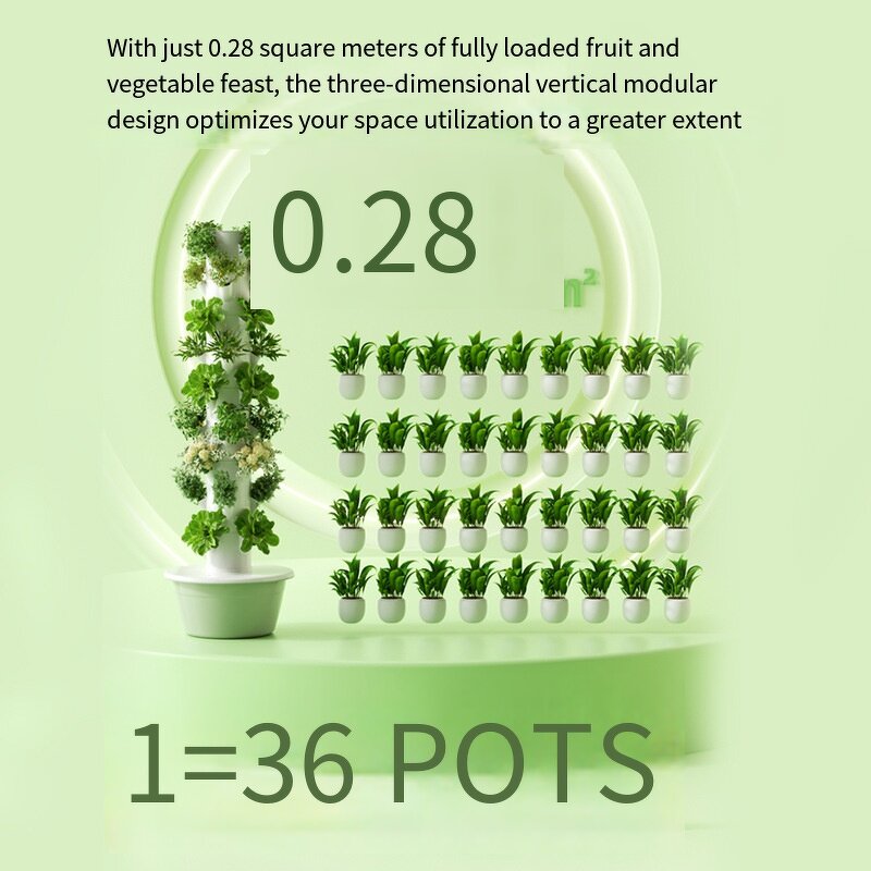 Hydroponic Growing Tower Manufacturer - OEM/ODM Smart Vertical Automated Indoor Soilless